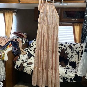 Buddy Love halter maxi dress